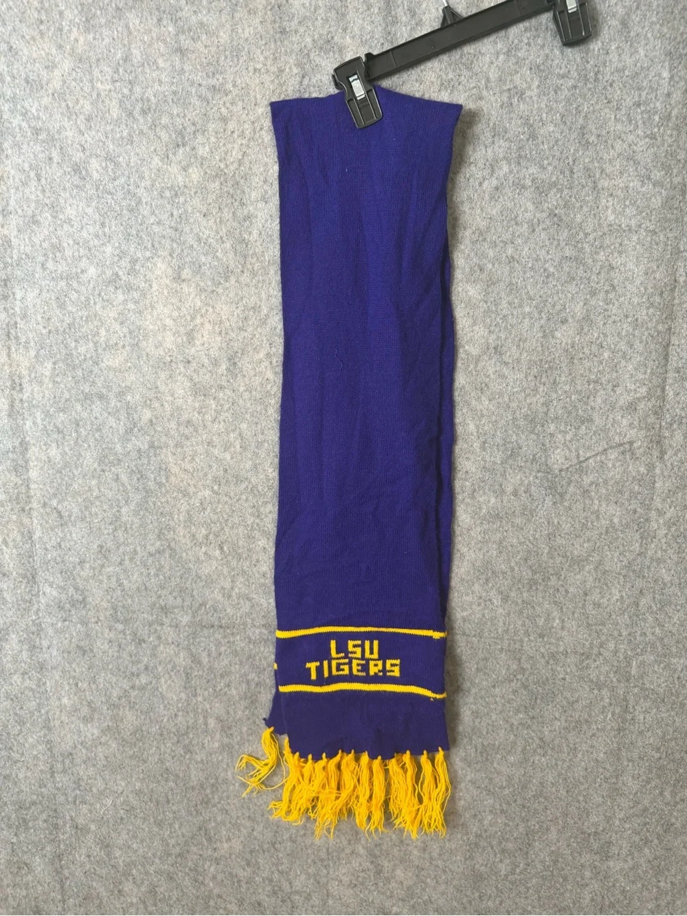 LSU Tigers Purple & Gold Scarf one size